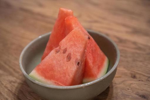 皿の上のスイカ 皿の上のスイカ スイカ,夏,冷たいスイカの写真素材