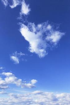 秋の空24 秋の空24 秋,青空,空の写真素材