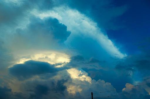 積乱雲 積乱雲の写真