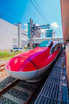 【秋田】秋田新幹線 こまち 2025 【秋田】秋田新幹線 こまち 2025 秋田,2025,駅の写真素材
