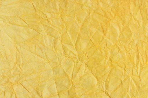 黄色の和紙 和紙,黄色,紙の写真素材