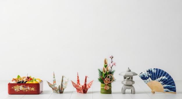 日本の伝統小物セット 日本の伝統小物セットの写真
