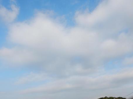 【空の写真】秋空 【空の写真】秋空の写真