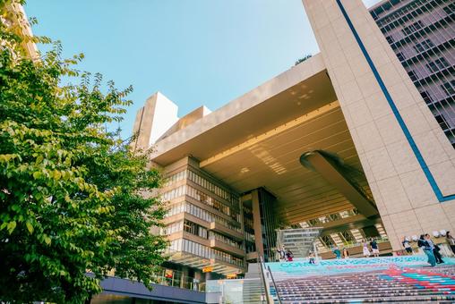 【大阪】大阪駅の街並み 大阪,大阪駅,駅の写真素材