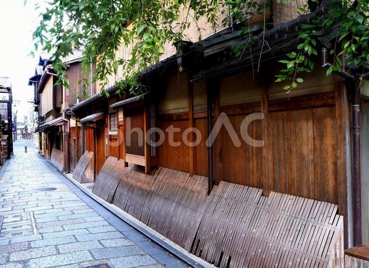 Kyoto　京都祇園の街並み 京都,kyoto,祇園の写真素材