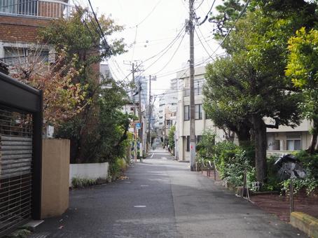 西早稲田の街並み（東京都・新宿） 西早稲田,池袋,街並みの写真素材