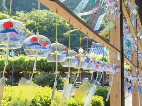 風鈴 風鈴 風鈴,夏,季節の写真素材