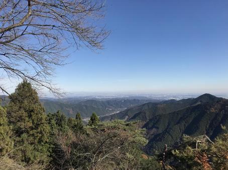 御岳山 御岳山 御岳山,山登り,山梨の写真素材