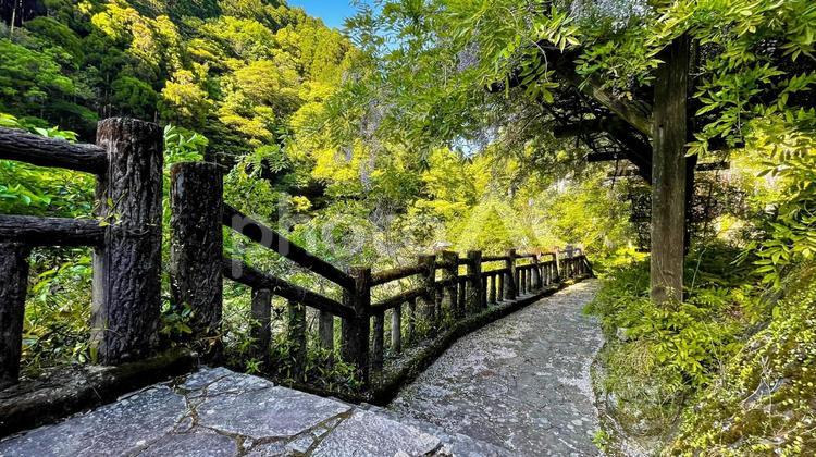 雄淵雌淵公園の奇石渓谷美 雄淵雌淵公園,佐賀市,古湯温泉の写真素材