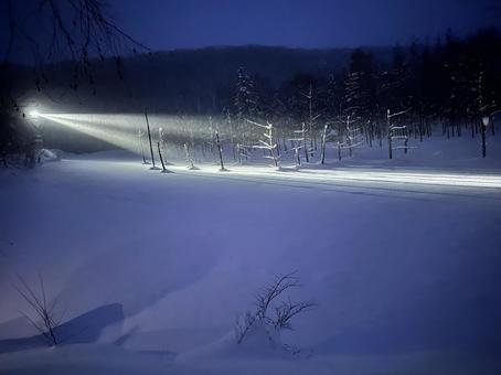 雪景色 雪景色 風景,寒い,冷たいの写真素材