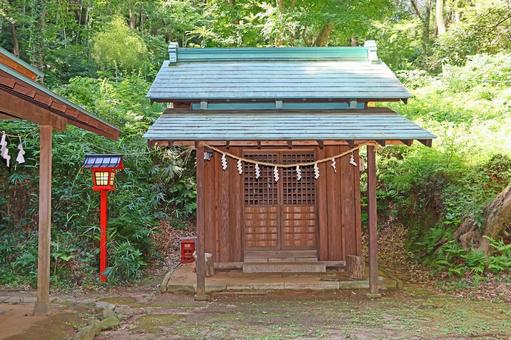 大麻止乃豆乃天神社(稲城) 大麻止乃豆乃天神社(稲城) 大麻止乃豆乃天神社,櫛真智命,旧郷社の写真素材