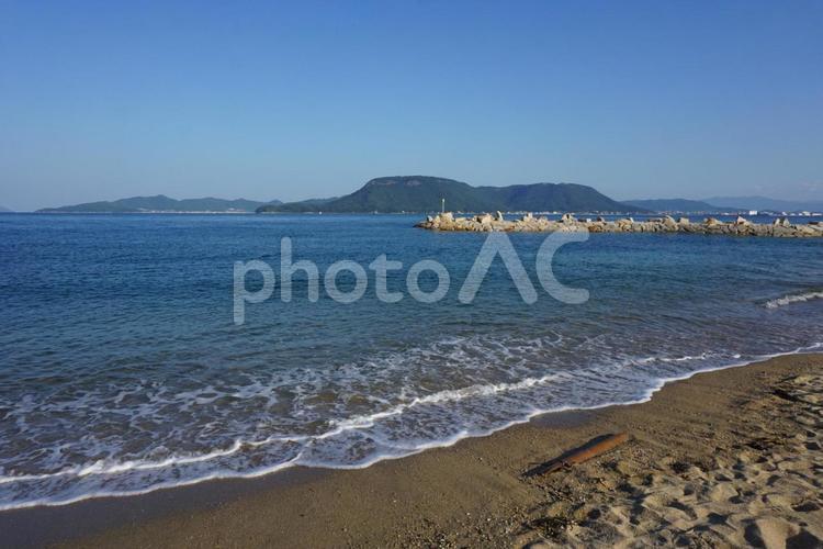 国内旅行　島　女木島 国内旅行,香川,島の写真素材