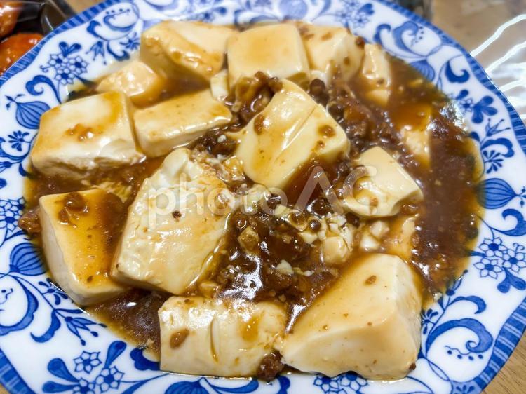 中華風豆腐炒め 中華風豆腐炒め,豆腐,挽肉の写真素材