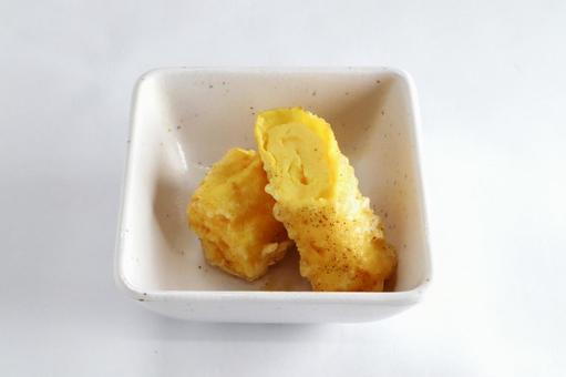 玉子ロールの天ぷら 玉子ロールの天ぷら 食事,惣菜,和食の写真素材