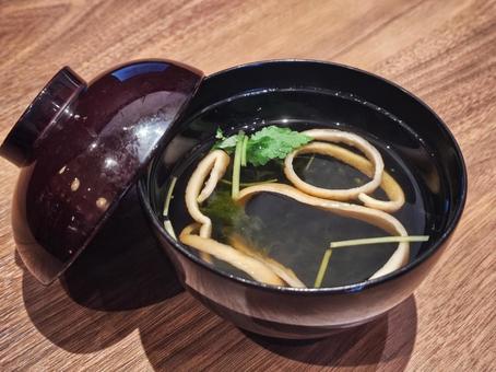 お吸い物(ふたつき) お吸い物(ふたつき) お吸い物,蓋,すまし汁の写真素材