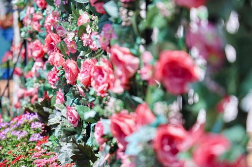 flower wallの写真