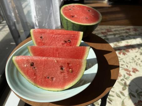 スイカの季節 スイカの季節 スイカ,果物,甘いの写真素材