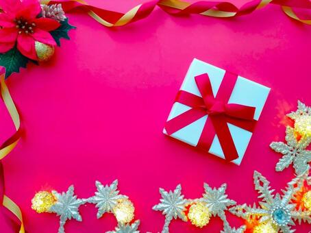 クリスマスイメージ　枠 メリークリスマス,クリスマス,クリスマスカードの写真素材