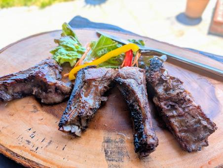 スペアリブ スペアリブ スペアリブ,骨付豚肉,豚肉の写真素材
