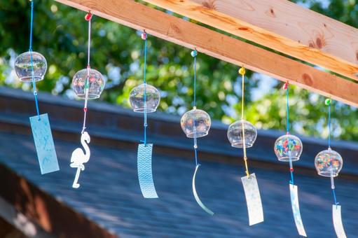 Photo, wind chimes, summer festival, summer, 