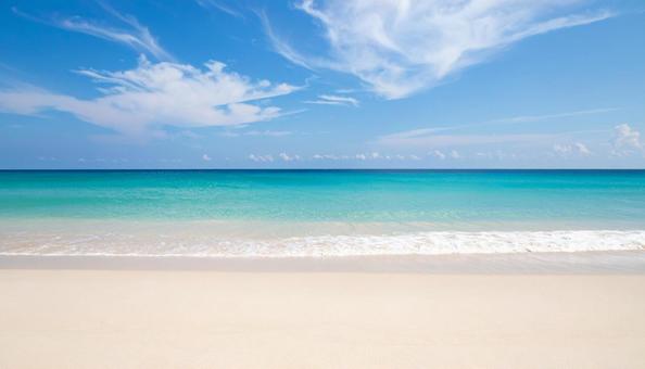 綺麗な青い海 綺麗な青い海の写真