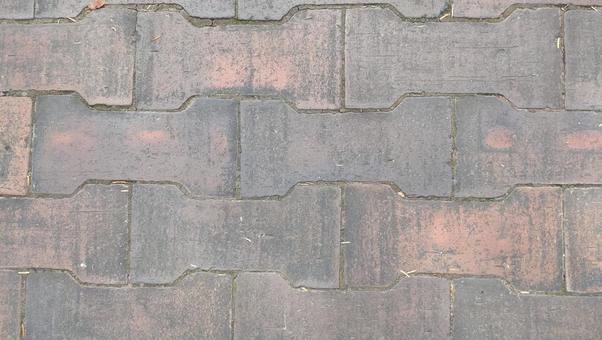 レンガ レンガ,煉瓦,道の写真素材