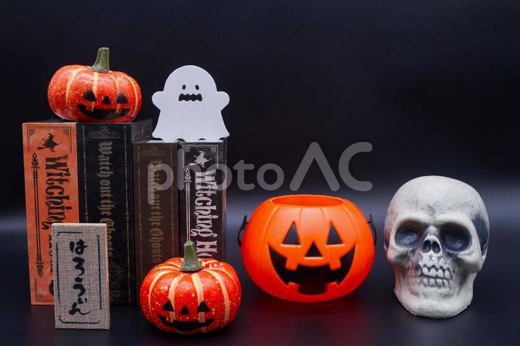 ハロウィンのイメージ ハロウィン,カボチャ,秋の写真素材