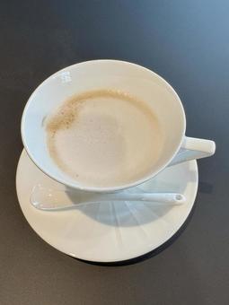 Photo, hot coffee latte, cafe latte, coffee, 