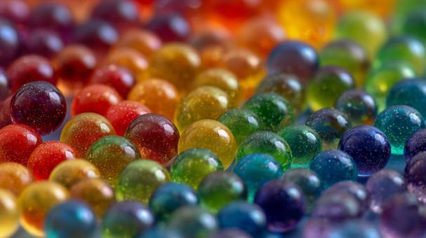 カラフルな球の写真