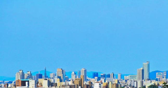 神戸市 都心の街並み 神戸市 都心の街並みの写真