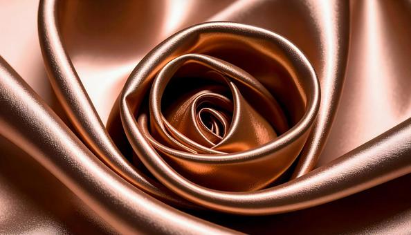 ファブリックローズ_ブロンズの写真