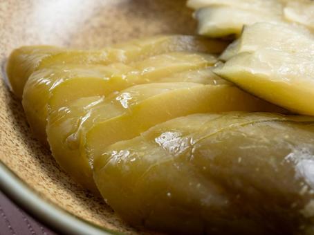 メロンの漬け物 粕漬けの写真