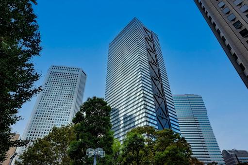Scenery of Tokyo Shinjuku skyscraper, JPG Scenery of Tokyo Shinjuku skyscraper, tokyo, shinjuku, landscape, JPG
