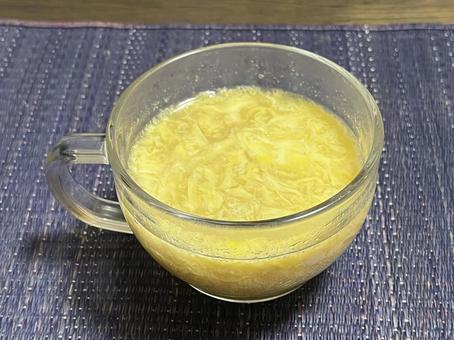 たまごスープ たまごスープの写真