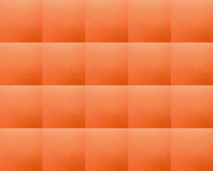 温かみのあるオレンジ和紙の格子テクスチャ オレンジ,和紙,和風の写真素材