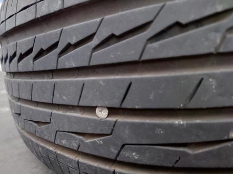 Photo, car, tire, trouble, 