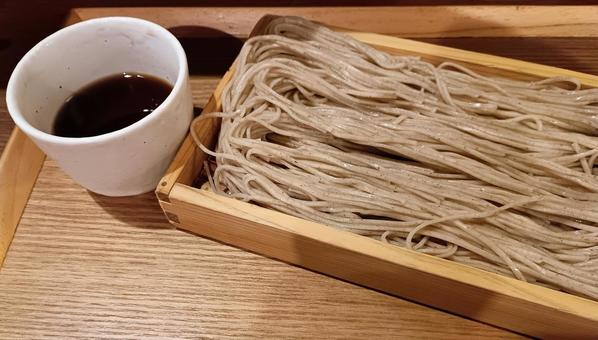 蕎麦とそばつゆ 蕎麦,そば,穀物の写真素材