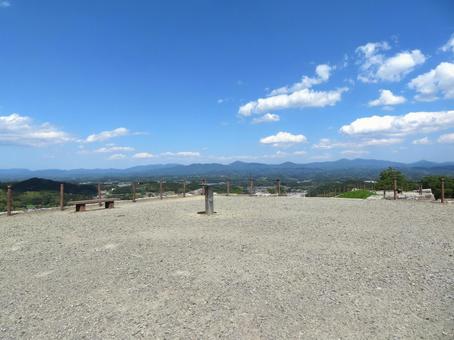 Photo, two song city, honmaru, castle ruins, 