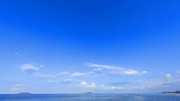 空と海のパノラマ-03 空と海のパノラマ-03の写真