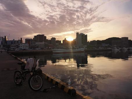 夕日 夕日の写真