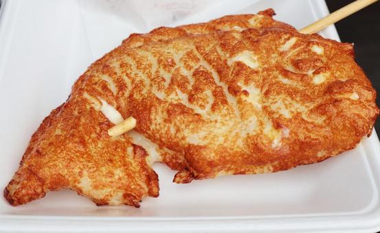 たい焼きの形のさつま揚げ さつま揚げ,練り物,たい焼きの写真素材