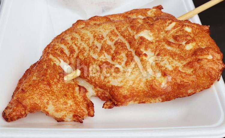 たい焼きの形のさつま揚げ さつま揚げ,練り物,たい焼きの写真素材