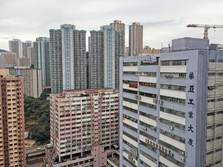 香港2016:高層マンションとビル 香港2016:高層マンションとビルの写真