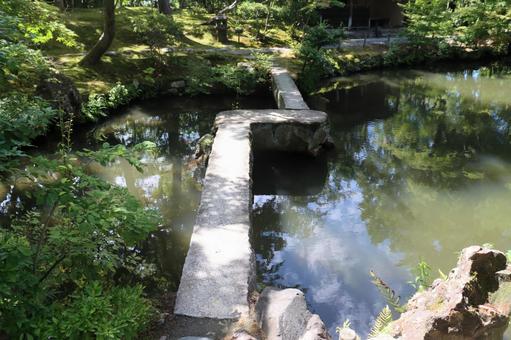 石橋、新潟県新発田市清水園、国指定名勝 石橋、新潟県新発田市清水園、国指定名勝 新潟県,新発田市,清水園の写真素材
