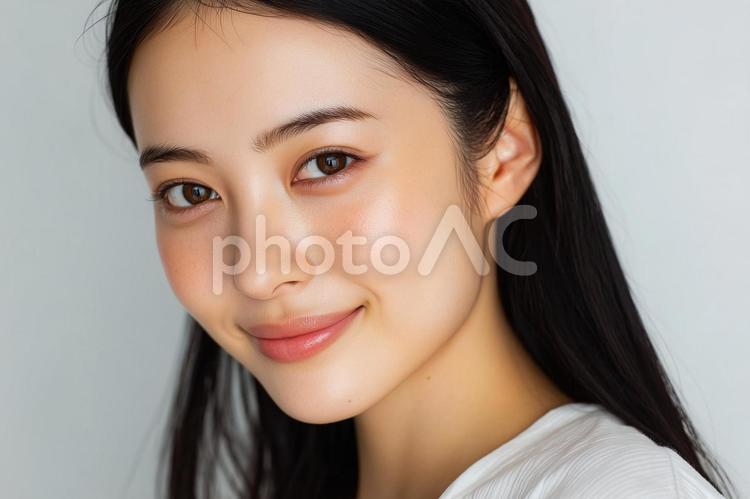 微笑の美しい日本女性 女性,美人,美女の写真素材