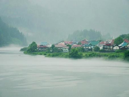 川霧の集落 川霧の集落の写真