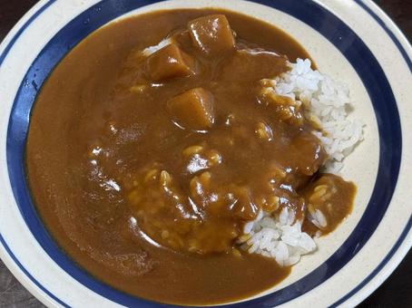 Photo, curry and rice, curry, lunch, 