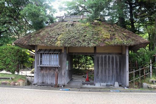 新潟県村上市にある若林家住宅。詫び寂び。 新潟県村上市にある若林家住宅。詫び寂び。 新潟県,村上市,若林家住宅の写真素材