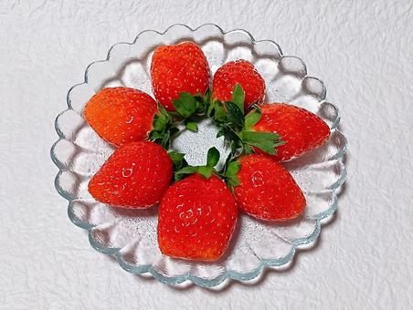 イチゴ イチゴ,果物,スイーツの写真素材