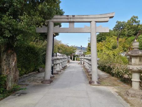伊和志津神社 鳥居 伊和志津神社 鳥居の写真
